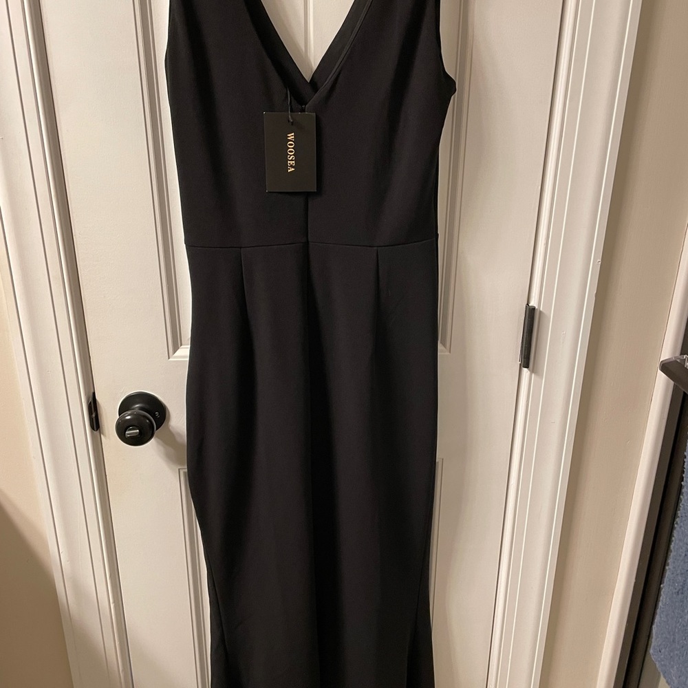 Black formal long dress - Picture 4 of 7